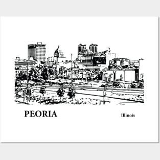 Peoria Illinois Posters and Art